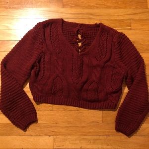 Crop top Sweater
